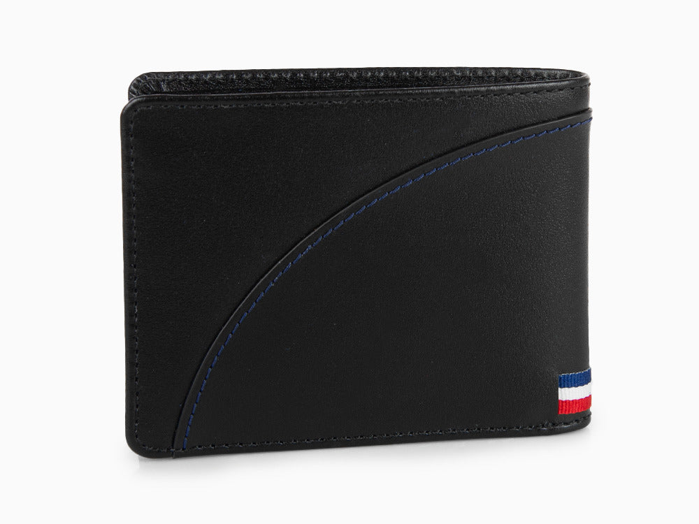 S.T. Dupont Défi Millennium Brieftasche, Leder, Schwarz, 6 Karten, 172003