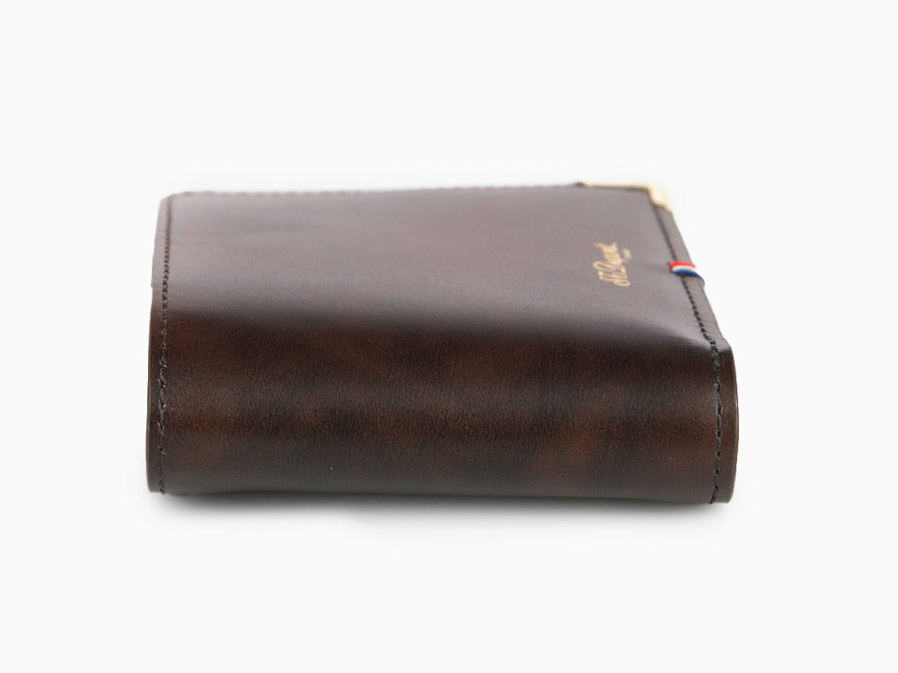 S.T. Dupont Atelier Cloudy Brieftasche, Braun, Leder, 6 Karten, 190453