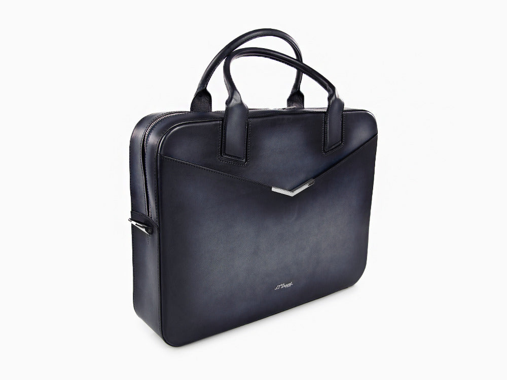 S.T. Dupont Le Grand Atelier Dokumententasche, Leder, Blau, 191365