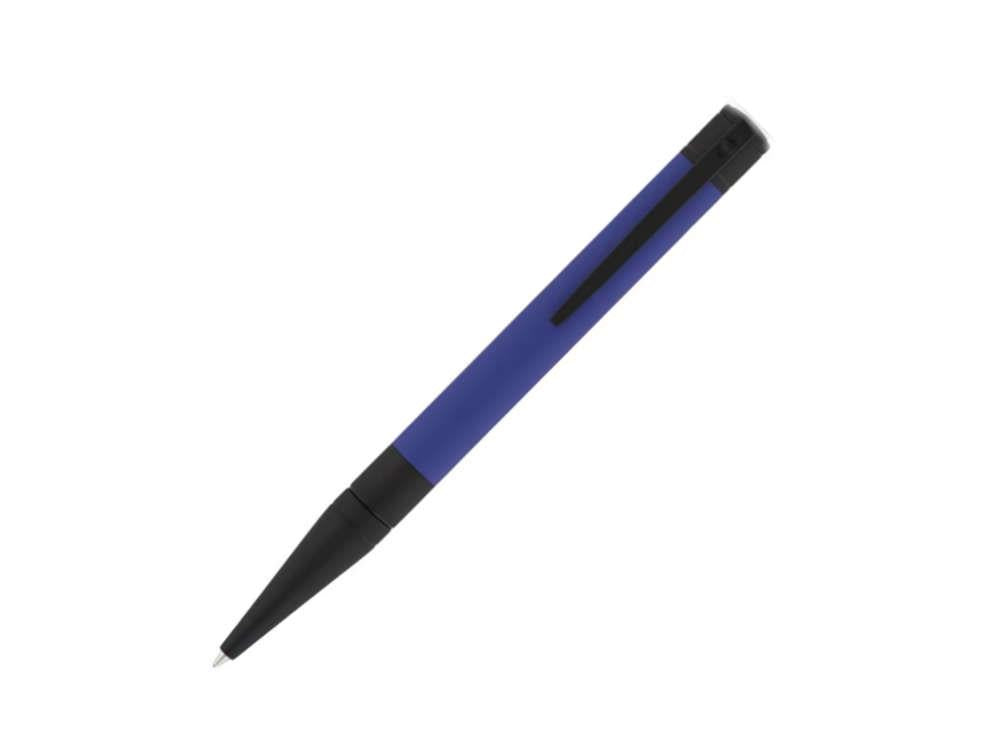 S.T. Dupont D-Initial Velvet Animation Matte Ocean Blue Kugelschreiber, 265002