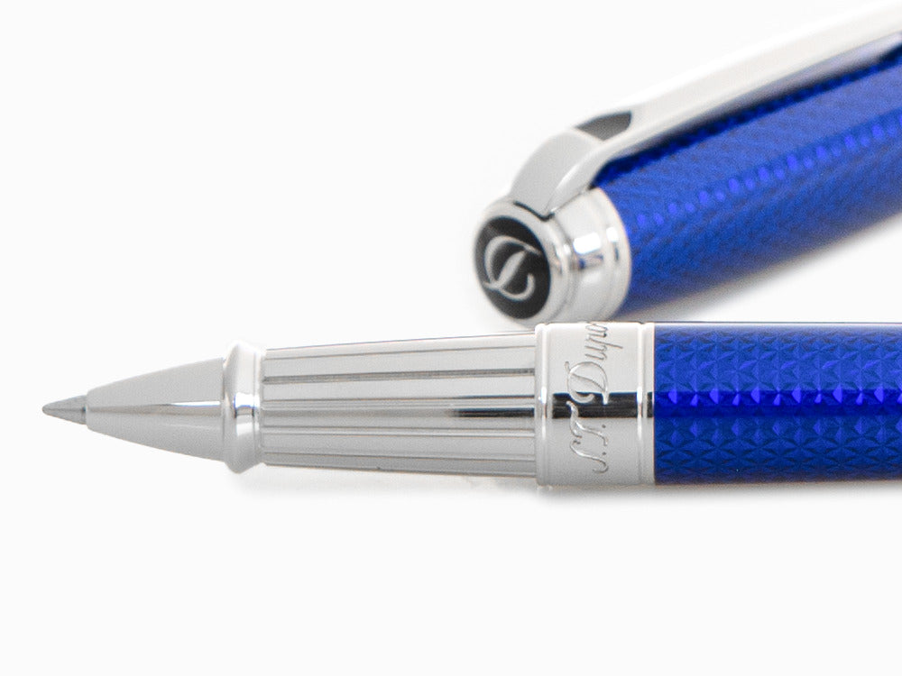 S.T. Dupont Line D Velvet Animation Ocean Blue Roller, Lack, 412001L