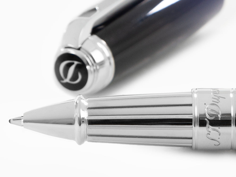 S.T. Dupont Line D Montecristo La Nuit Roller, Lack, Palladium Akzenten, 412135L