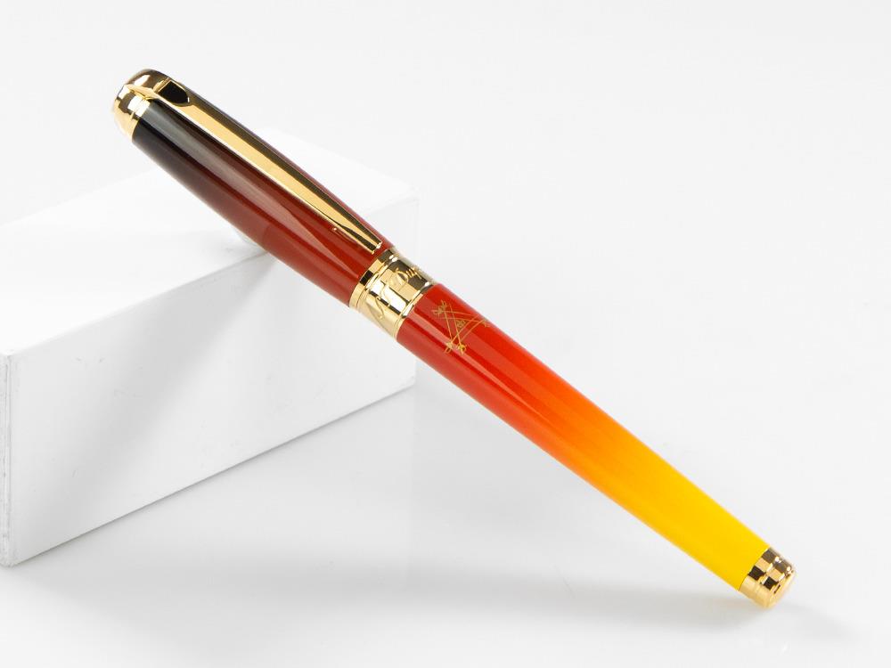 S.T. Dupont Line D Montecristo, Le Crépuscule, Roller, Vergoldete, 412136L