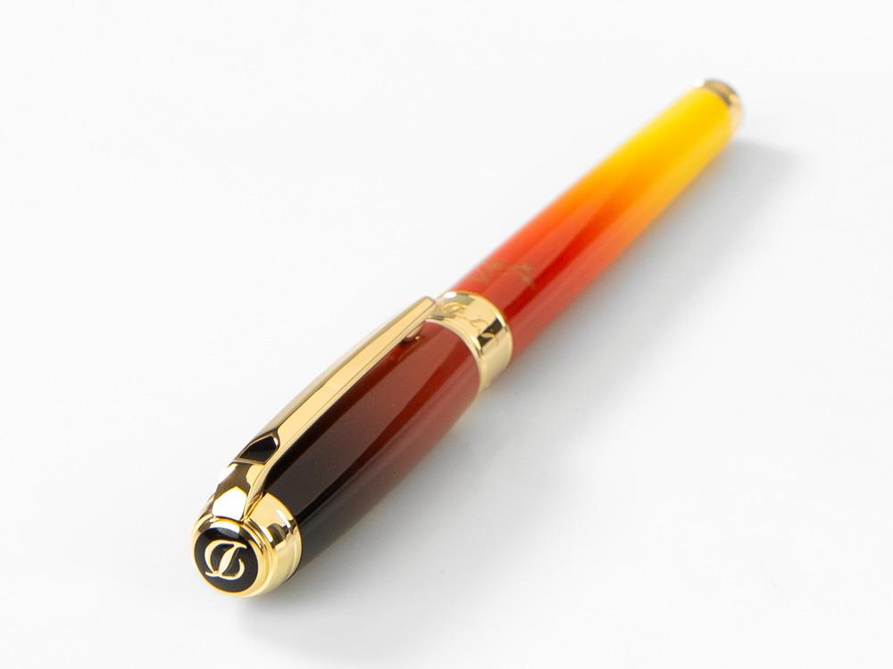 S.T. Dupont Line D Montecristo, Le Crépuscule, Roller, Vergoldete, 412136L