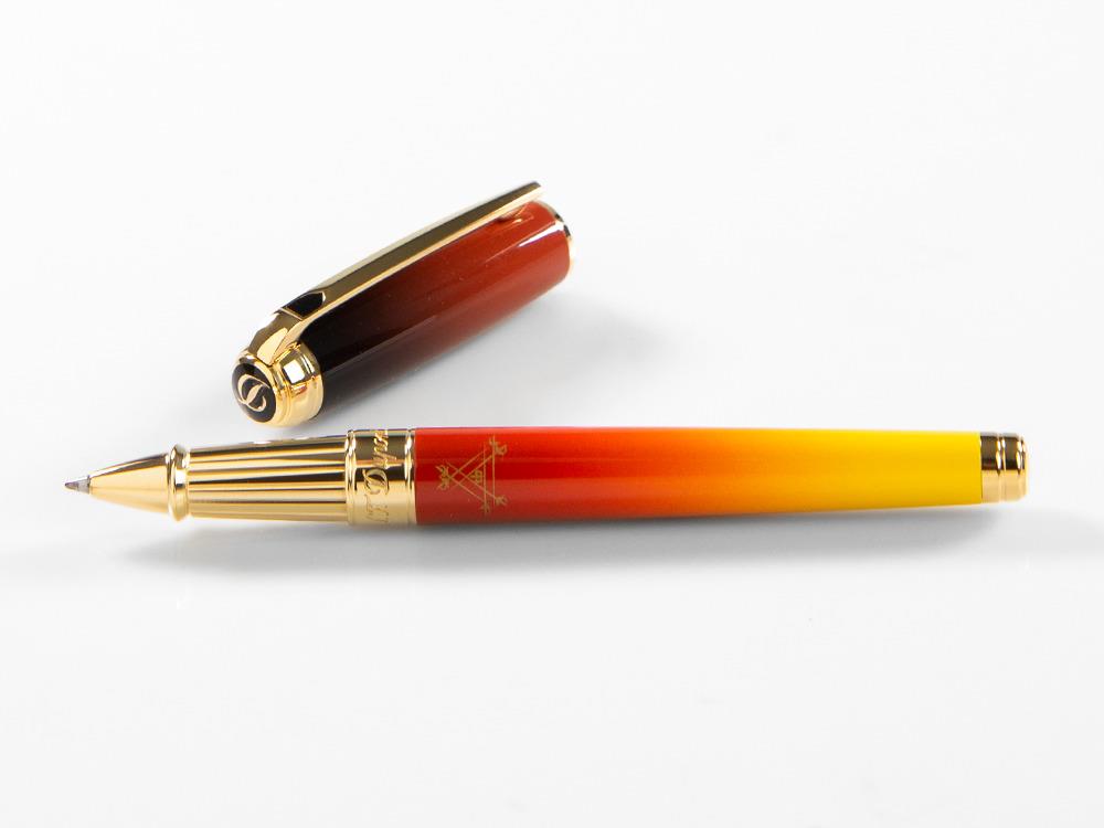 S.T. Dupont Line D Montecristo, Le Crépuscule, Roller, Vergoldete, 412136L