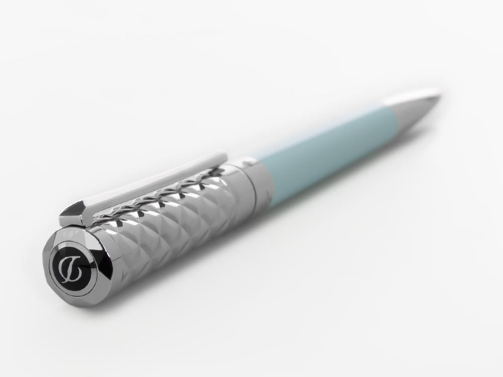 S.T. Dupont Liberté Kugelschreiber, Verchromte Akzente, Blau, 465279