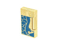 S.T. Dupont L2 Cling Fender Feuerzeug, Messing, Goldpulver, Blau, C16026CL