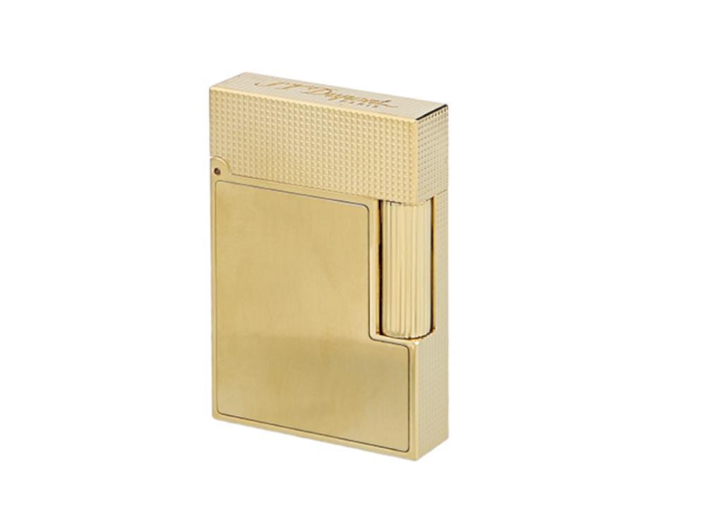 S.T. Dupont Ligne 2 Small Feuerzeug, Messing, Vergoldet, Gold, C18602
