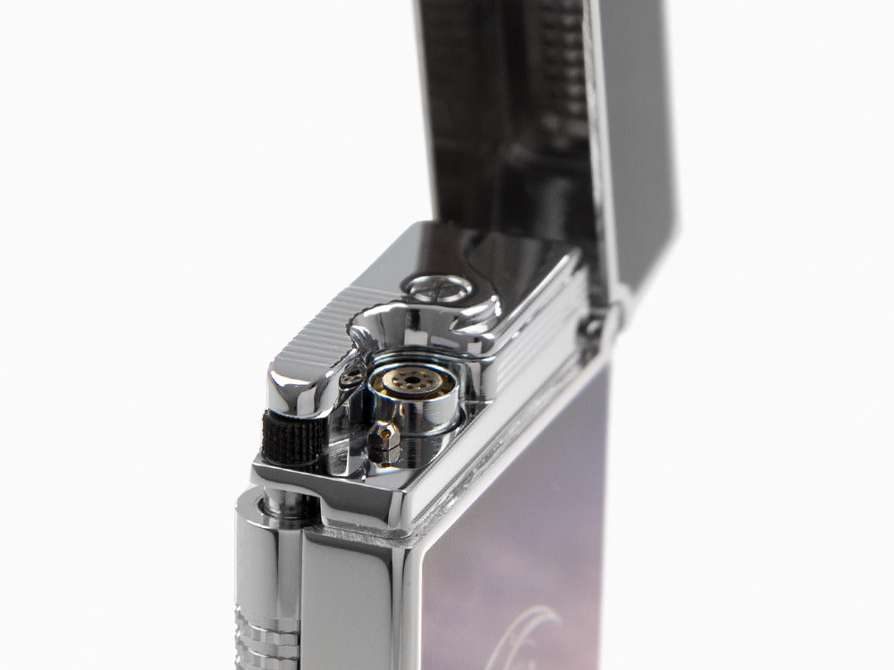 S.T. Dupont LeGrand Montecristo La Nuit Feuerzeug, Palladium Akzenten, C23035