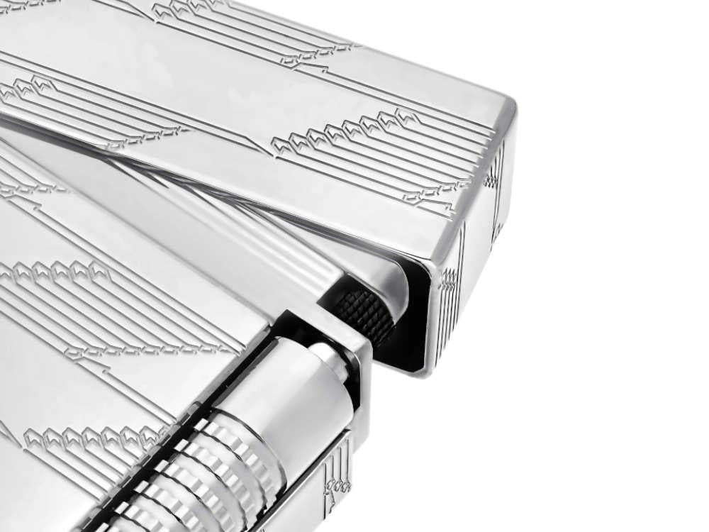 S.T. Dupont Monogram 1872 Le Grand Cling Feuerzeug, Limitierte Auflage, C23180