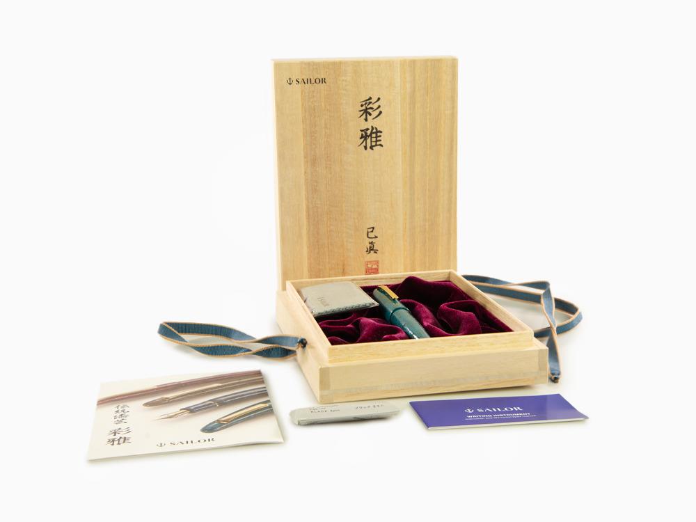 Sailor KOP Iro Miyabi II RAN-PEKI Füllfederhalter, Ebonite, 10-1600-449