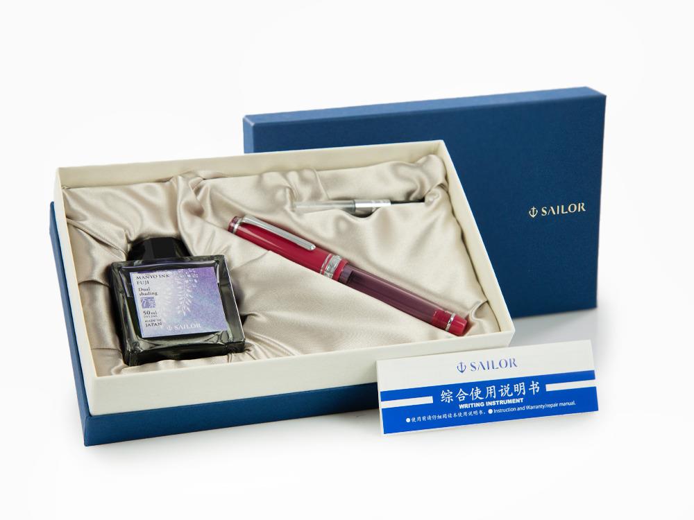 Sailor PG Slim Manyo II Wisteria Füllfederhalter, 10-2561-351