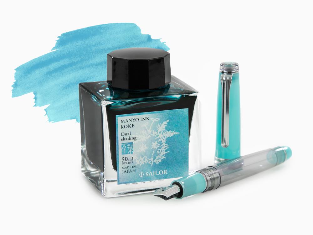 Sailor PG Slim Manyo II Moss Füllfederhalter, Sonderausgabe, 10-2562-321