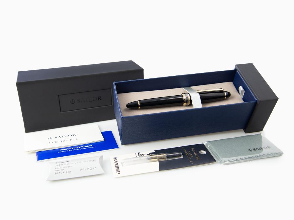 Sailor Special Nib Cross Music Füllfederhalter, 21K Gold