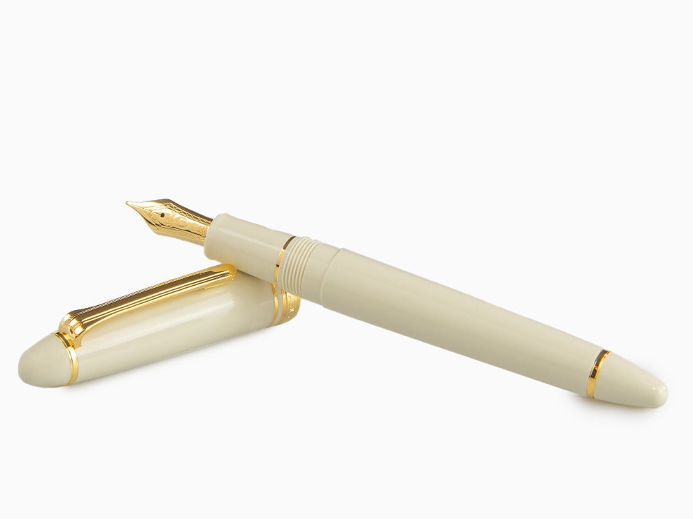 Sailor 1911 Standard Series Füller, Edelharz, Ivory, Gold, 11-1219-417