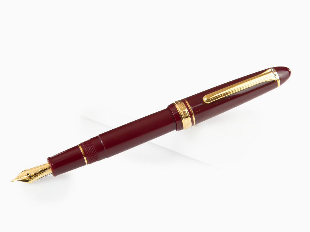 Sailor 1911 Standard Series Füller, Edelharz, Burgundy, Gold