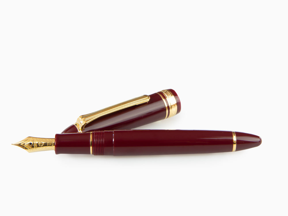 Sailor 1911 Standard Series Füller, Edelharz, Burgundy, Gold