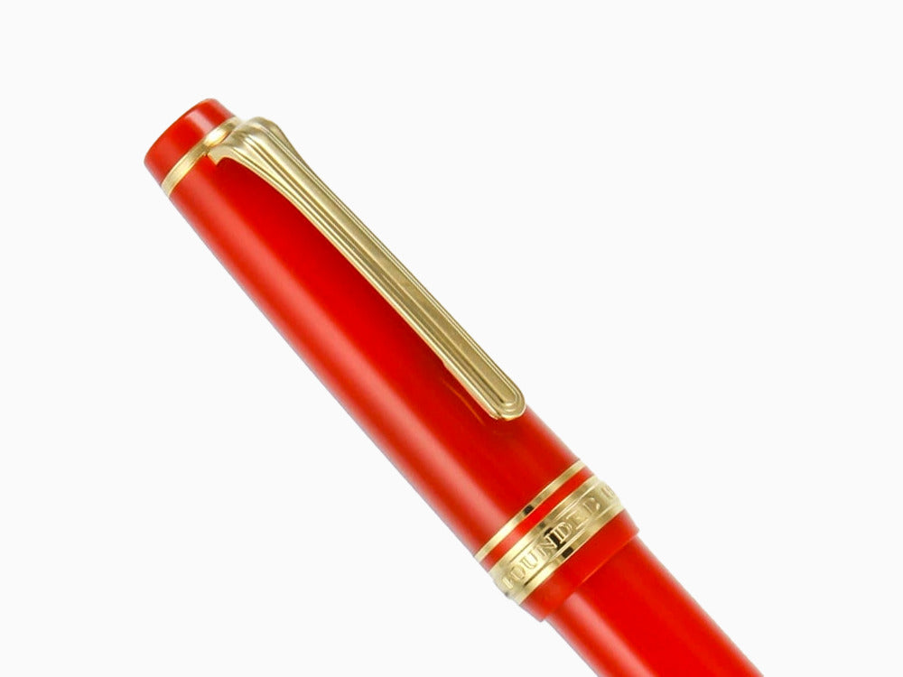 Sailor Professional Gear Slim Gold Füller, Rot, 11-1221-430