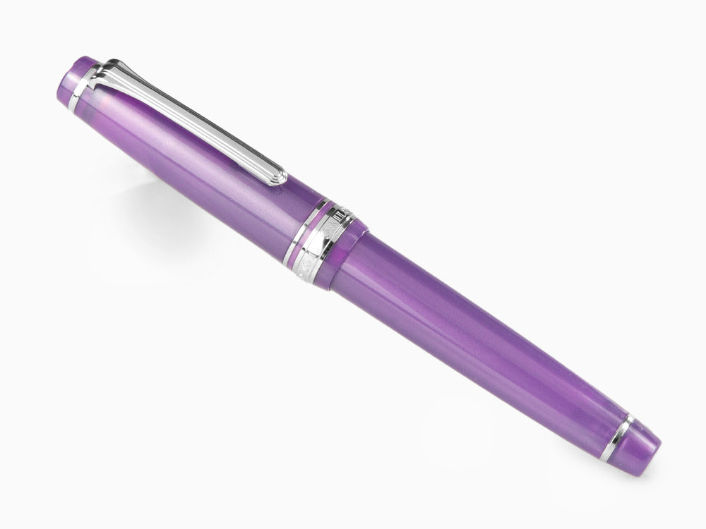 Sailor Professional Gear Slim Silver Füller Metallic Violet, Rhodinierte