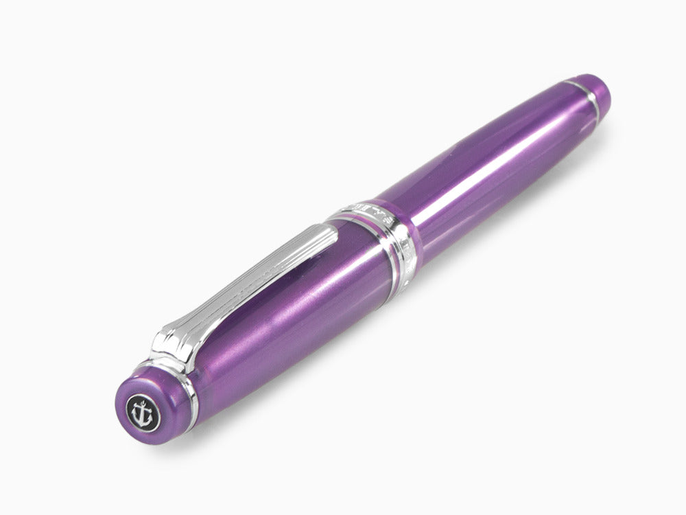 Sailor Professional Gear Slim Silver Füller Metallic Violet, Rhodinierte