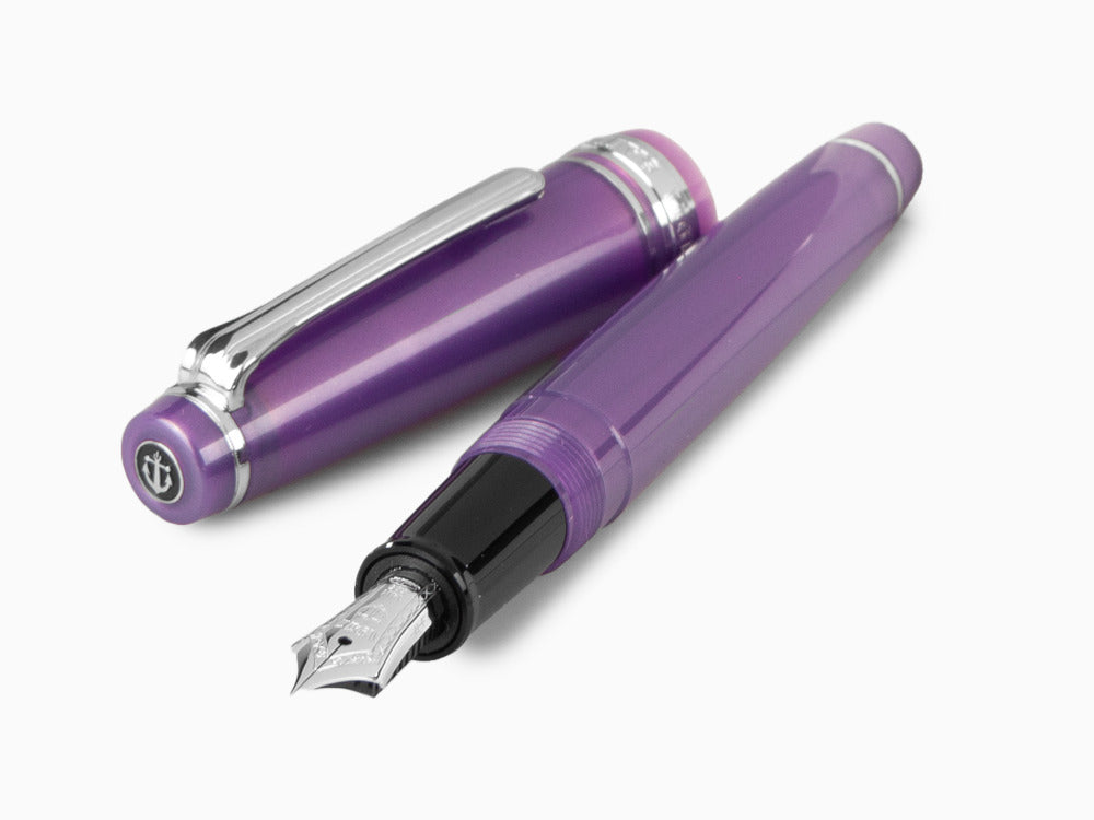 Sailor Professional Gear Slim Silver Füller Metallic Violet, Rhodinierte
