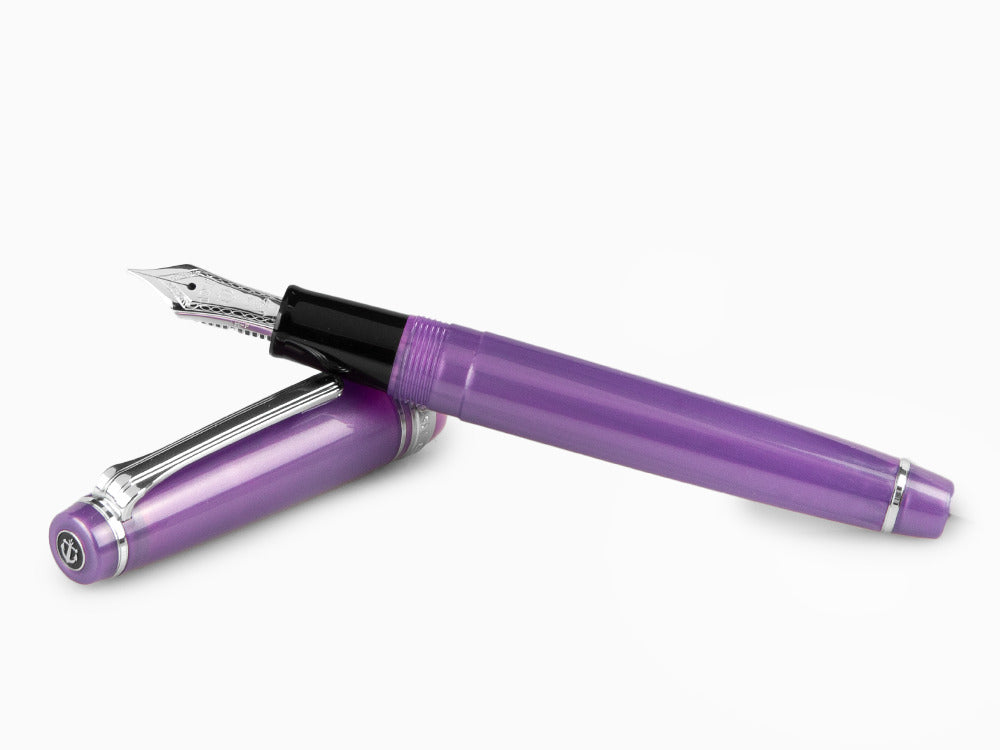 Sailor Professional Gear Slim Silver Füller Metallic Violet, Rhodinierte