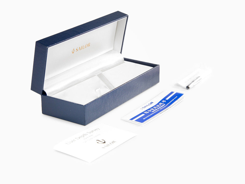 Sailor Professional Gear Slim Silver Füller Metallic Violet, Rhodinierte