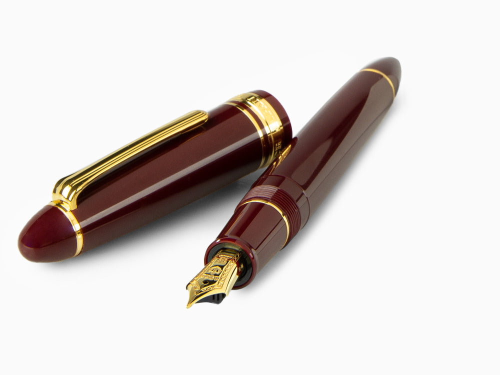 Sailor 1911 Large Gold Series Füller, Edelharz, Maroon, 11-2021-432
