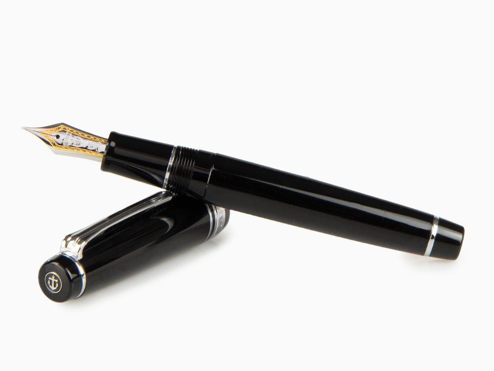 Sailor Professional Gear Silver Füller, Schwarz, Chrom, 11-2037-420