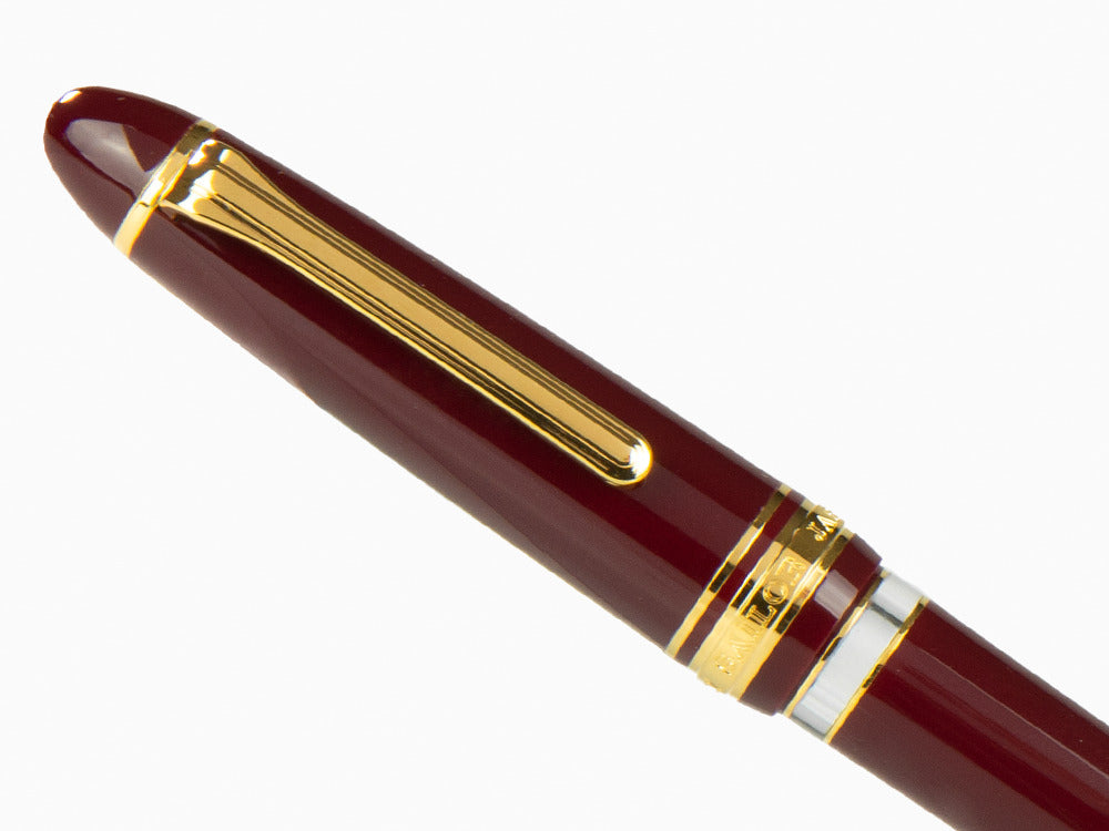 Sailor 1911 Series Realo Füller, Edelharz, Maroon, Gold, 11-3924-432