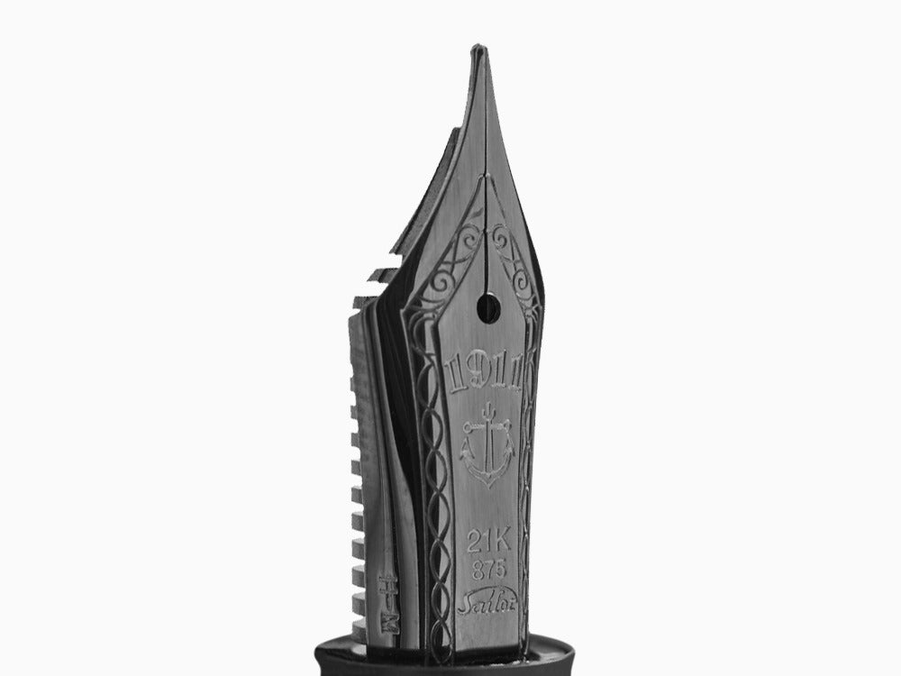 Sailor 1911 Large Series Blackout Füller, Schwarz, PVD, Sonderausgabe