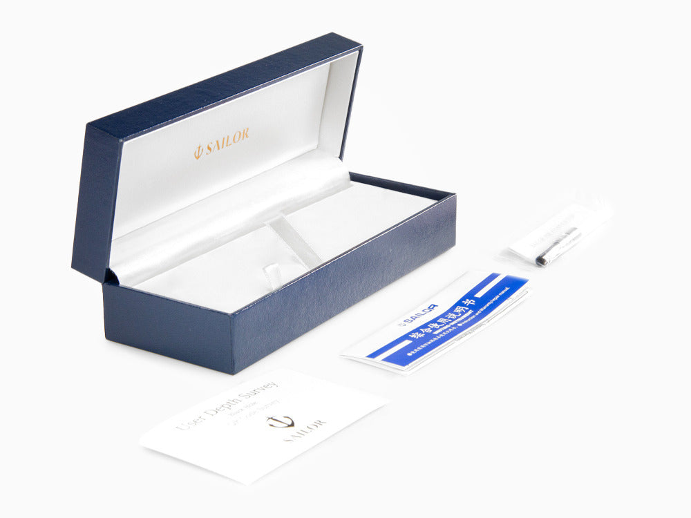Sailor Professional Gear Slim Demonstrator Füllfer, Orange, Chrom