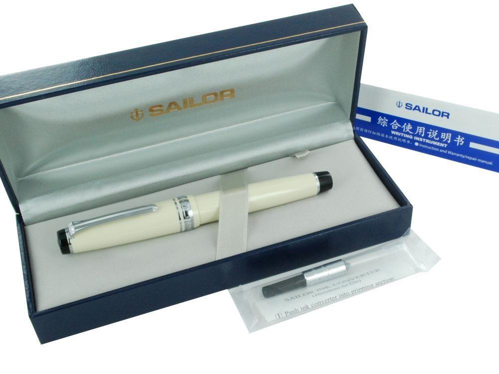 Sailor Professional Gear Color Füllfer, Ivory, Chrom, 11-9280-417