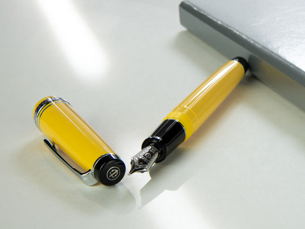 Sailor Professional Gear Füllfer, Edelharz, Gelb, Chrom, 11-9280-470