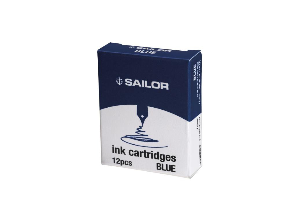 Sailor Tintenpatrone Jentle Blau, 12 einheiten, 13-0404-140