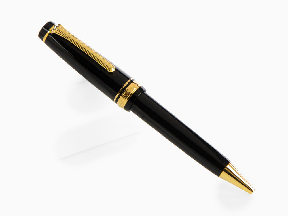 Sailor Professional Gear Gold Kugelschreiber, Schwarz, 24K Gold, 16-1036-620