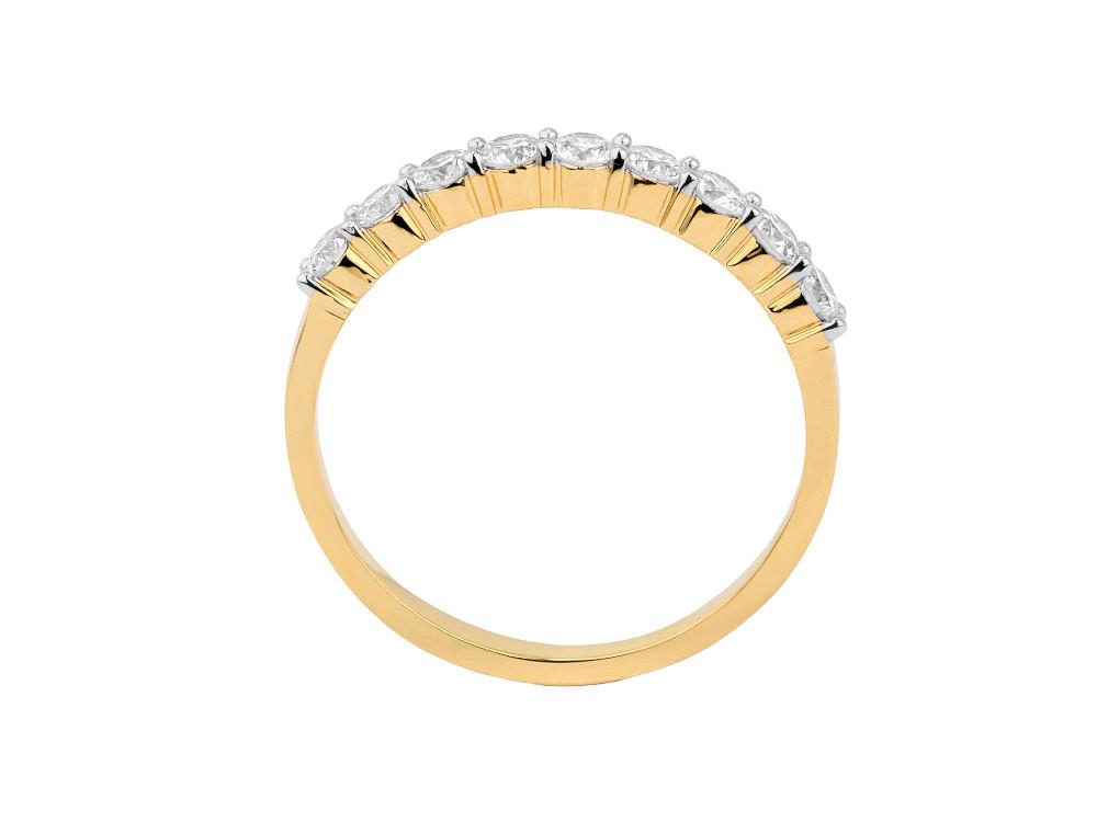 Solitario Ehering 18K Gold 0.5 ct, LRY60103-14