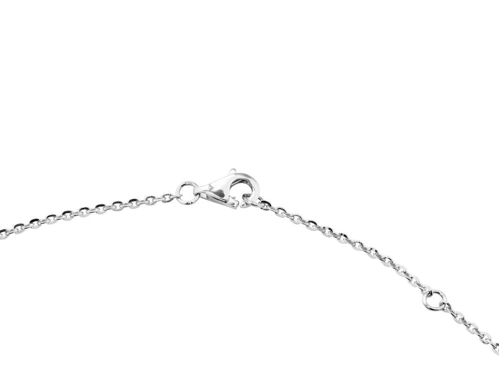 Solitario Anhänger mit Brillantschliff aus 14K Weißgold 1 ct, PSW10226