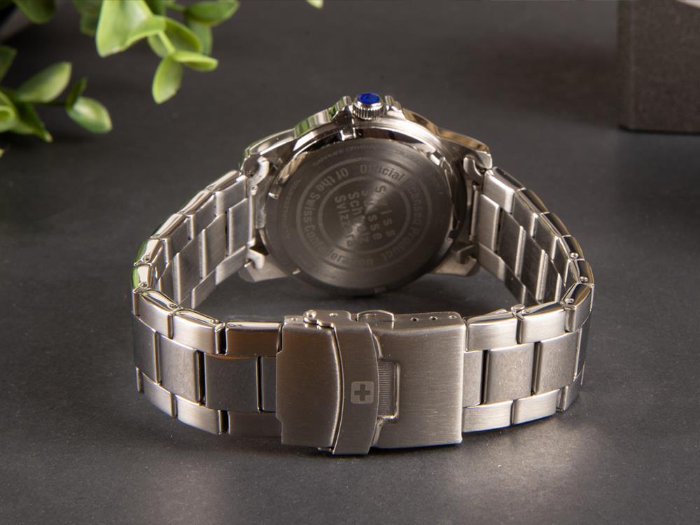 Swiss Military Hanowa Land Swiss Recruit II Quartz Uhr 6 5230.7.04.00 Iguana Sell DE