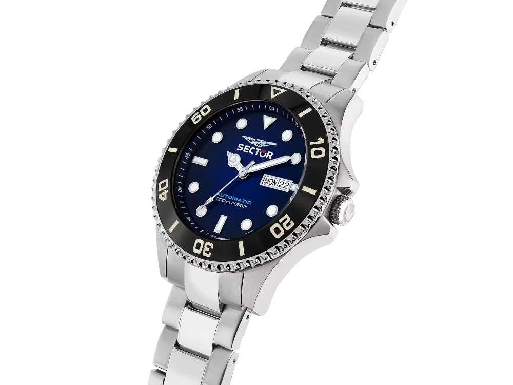 Sector No Limits 230 Automatik Uhr, Blau, 43 mm, R322116003