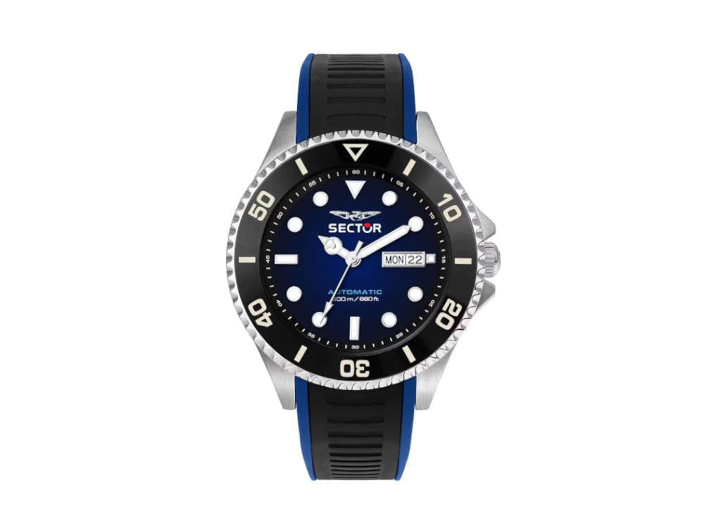 Sector No Limits 230 Automatik Uhr, Blau, 43 mm, R322116003
