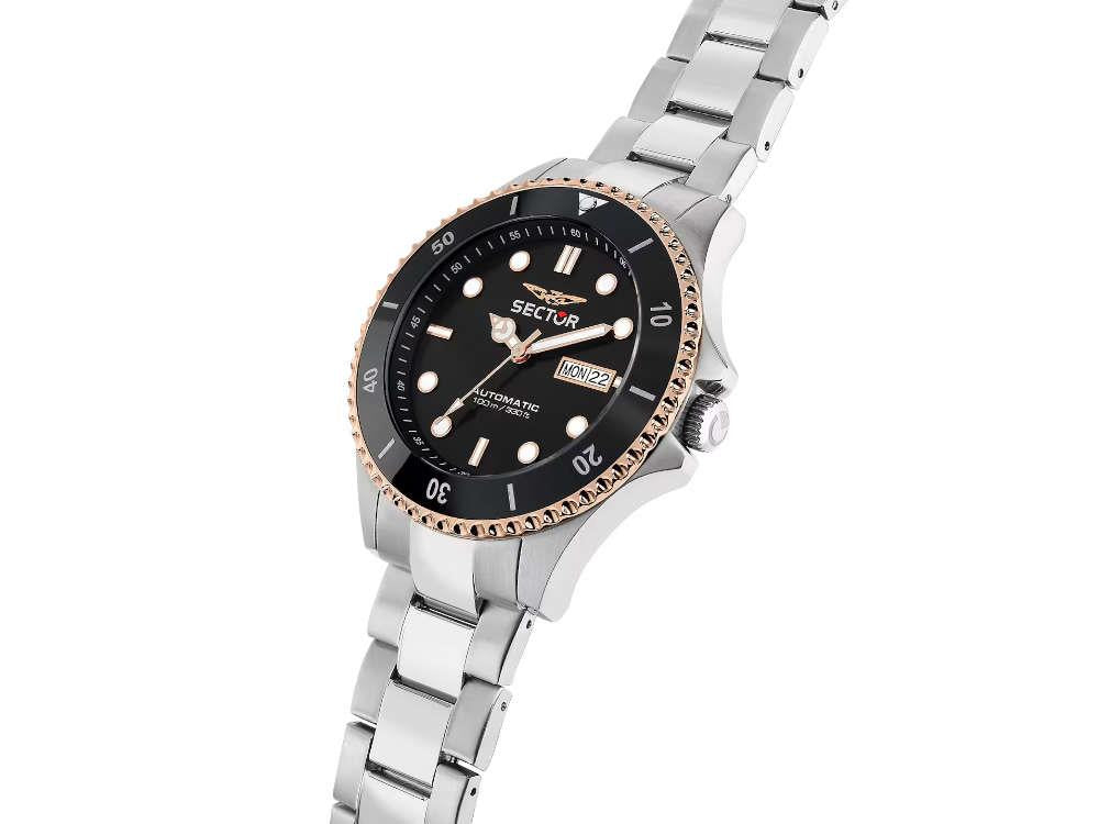 Sector No Limits 230 Automatik Uhr, Schwarz, 43 mm, R3223161009