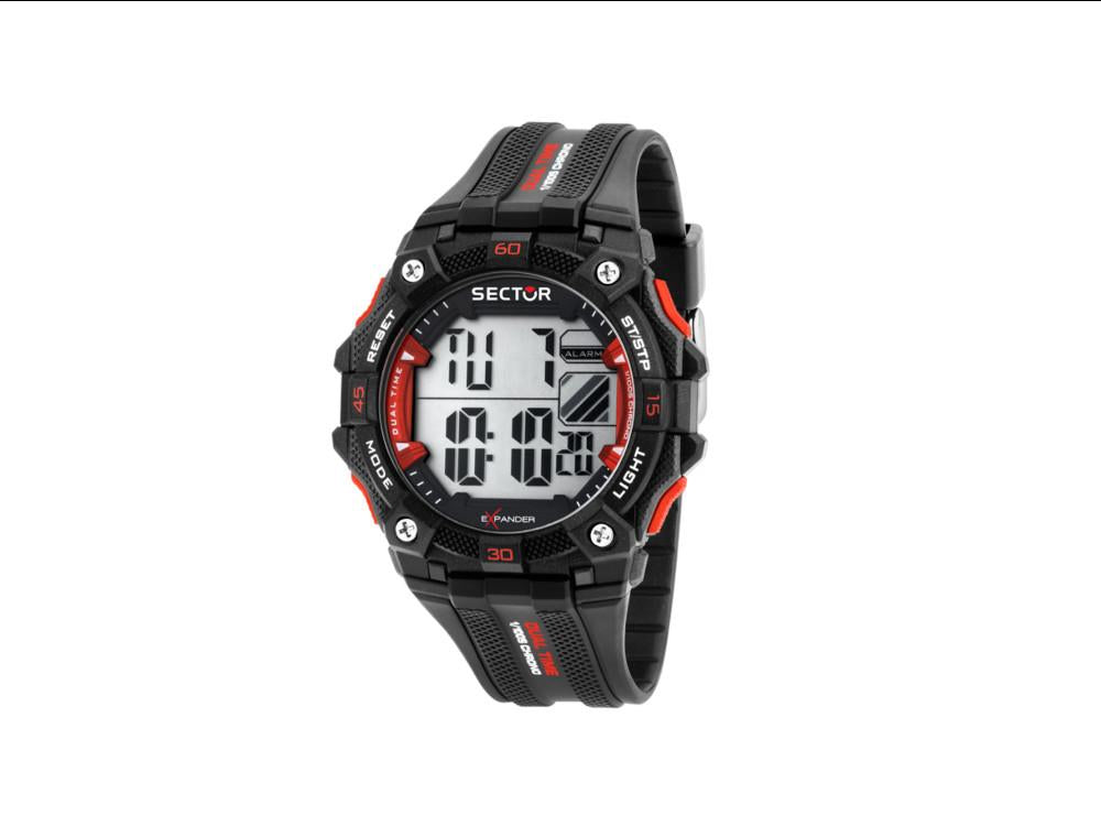 Sector No Limits EX-51 Digital Uhr, Schwarz, 49 mm, R3251317001