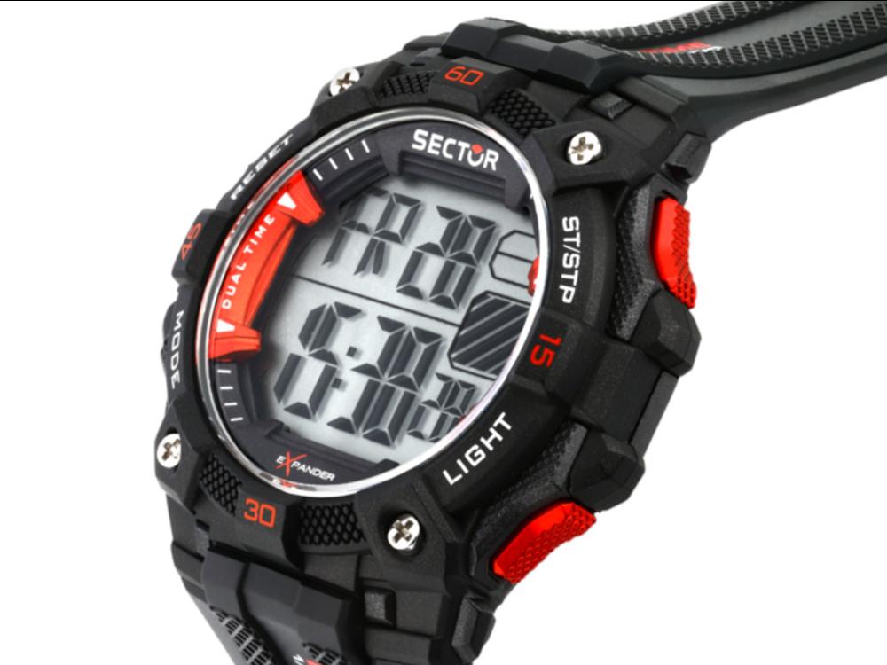 Sector No Limits EX-51 Digital Uhr, Schwarz, 49 mm, R3251317001