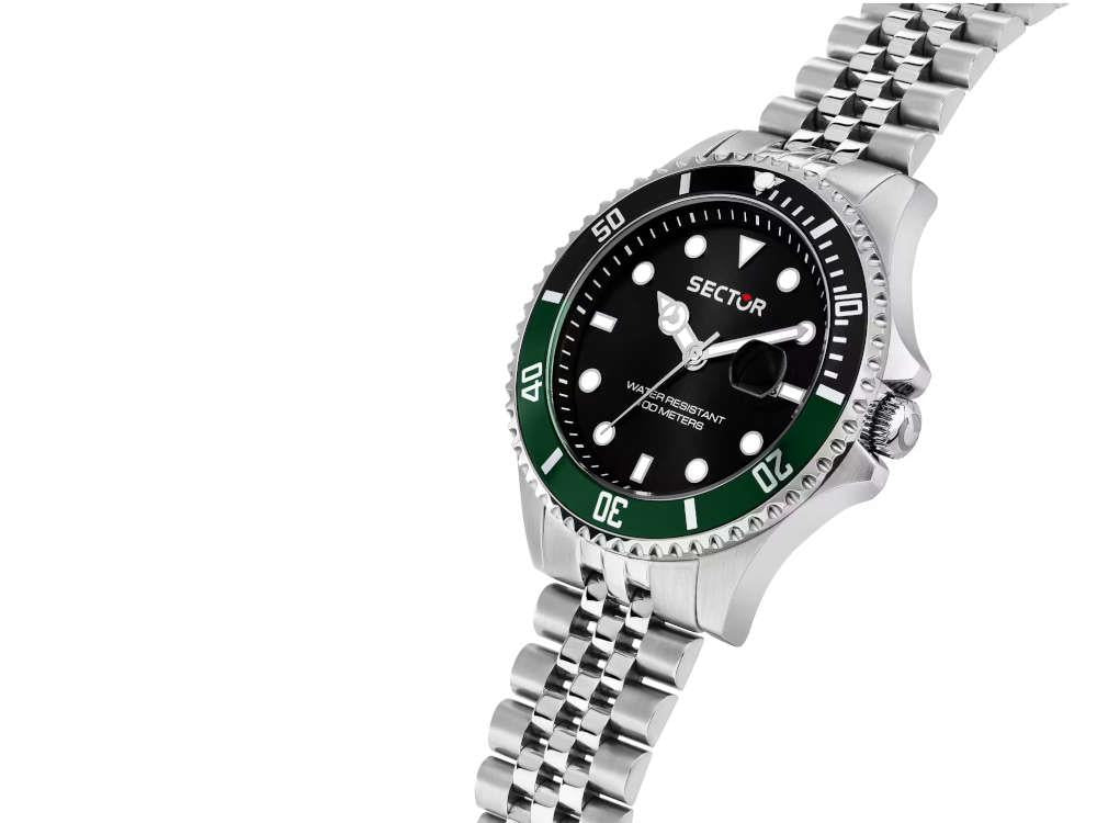 Sector No Limits 230 Quartz Uhr, Schwarz, 43 mm, R3253161052