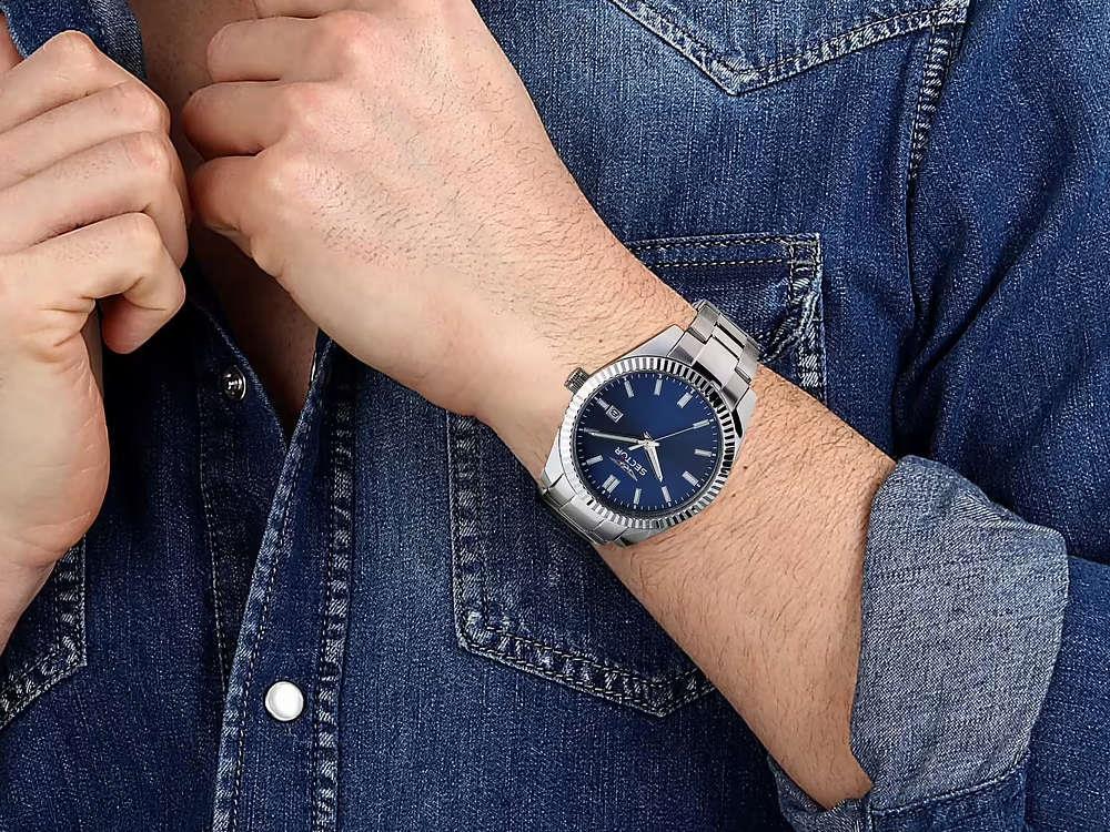 Sector No Limits 240 Quartz Uhr, Blau, 41 mm, R3253240049