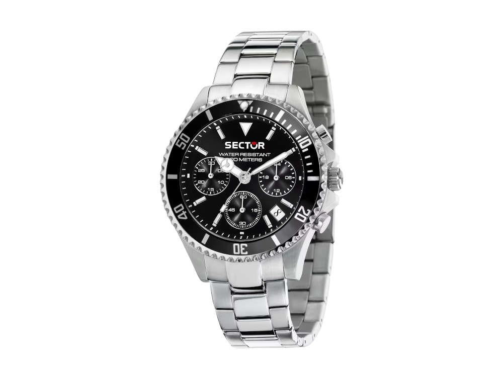 Sector No Limits 230 Quartz Uhr, Schwarz, 43 mm, R3273661009