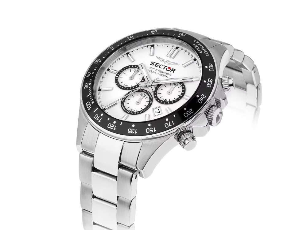 Sector No Limits 230 Quartz Uhr, Weiss, 43 mm, R3273661049