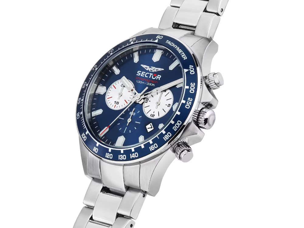 Sector No Limits 230 Quartz Uhr, Blau, 43 mm, R3273661051