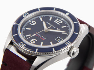 Spinnaker Fleuss Automatik Uhr, Blau, 43 mm, 15 atm, SP-5055-08